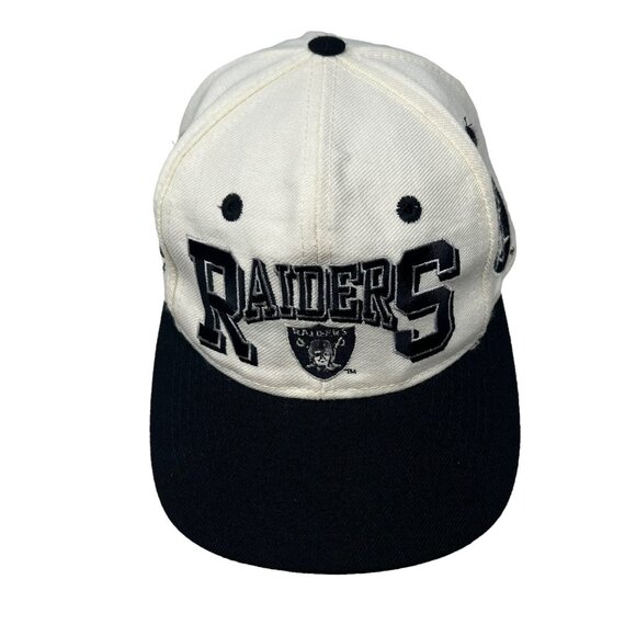 Oakland Los Angeles Raiders Drew Pearson NFL 90's Vintage Retro Snapback Hat Cap - Picture 2 of 9